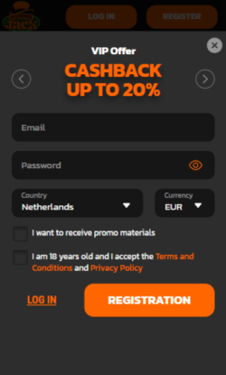 Vul meteen je e mailadres en persoonlijke gegevens in bij je registratie